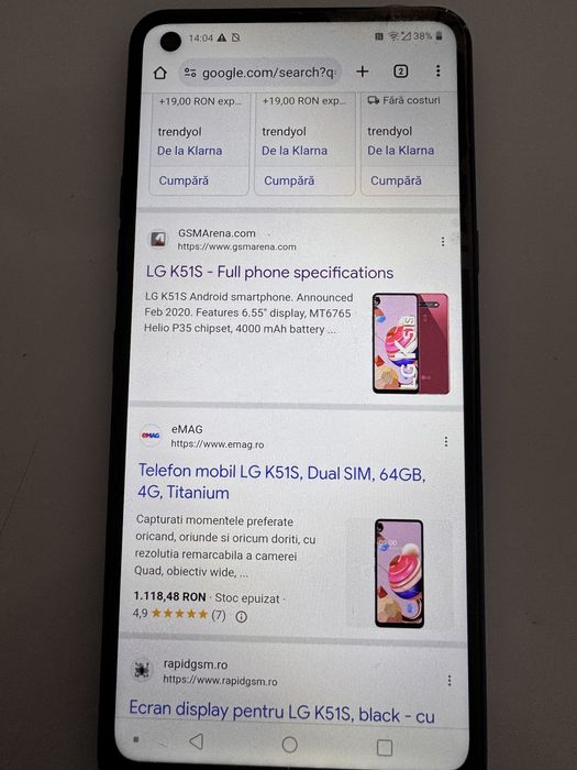 Lg K51 S 64 gb/4 GB dual sim