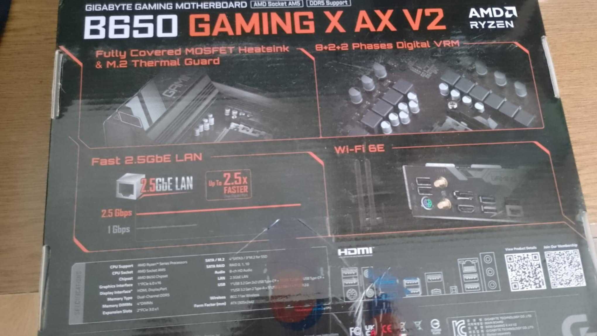 KIT AMD Ryzen 7 7800X3D, 104MB, 4.2/5.0GHz, Socket AM5