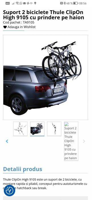 Thule clip on high