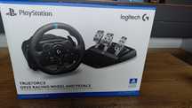 Волан с педали Logitech - G923, PS4/PS5/PC, черен - Пълен комплект