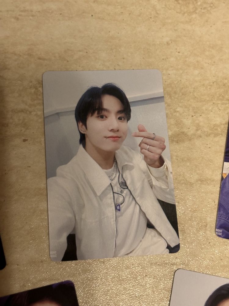 BTS Jungkook photocard