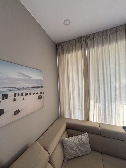 4 бр. тежки Завеси плюш  ! Цвят пясък !