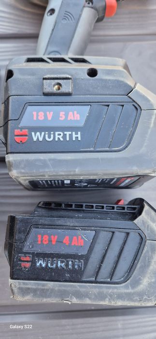 Wurth pistol de impact pe acumulatori