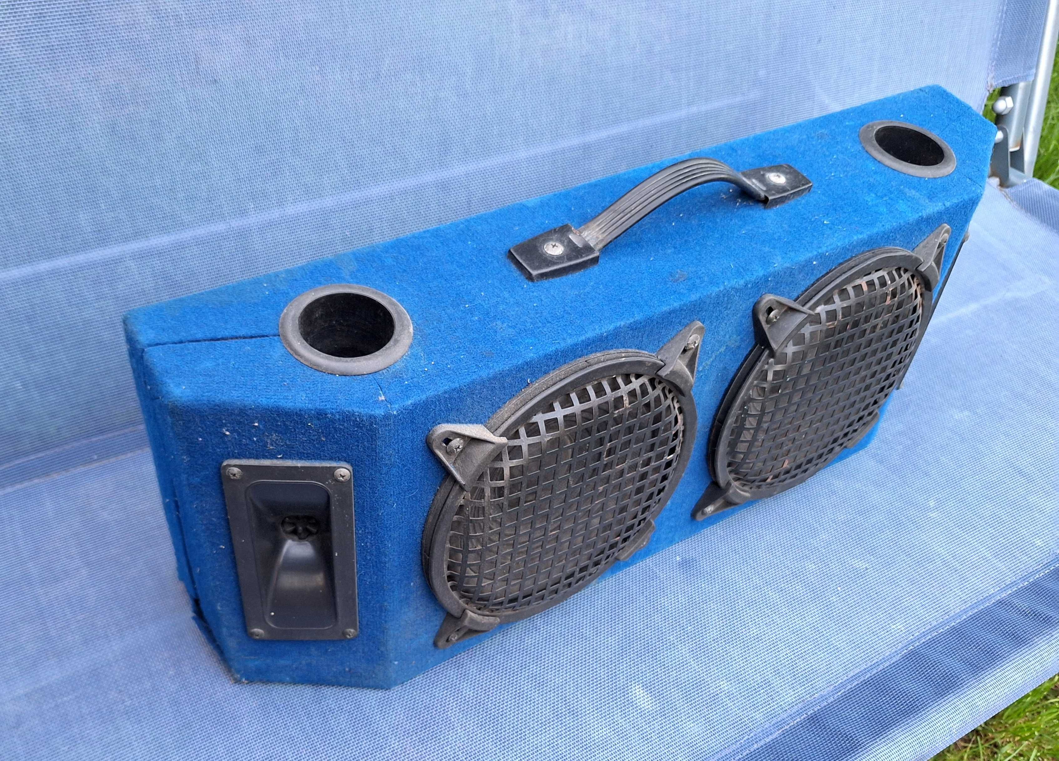Boxa auto dubla subwoofer stereo bass inalte 100W 2X50w 8 Ohm pe canal