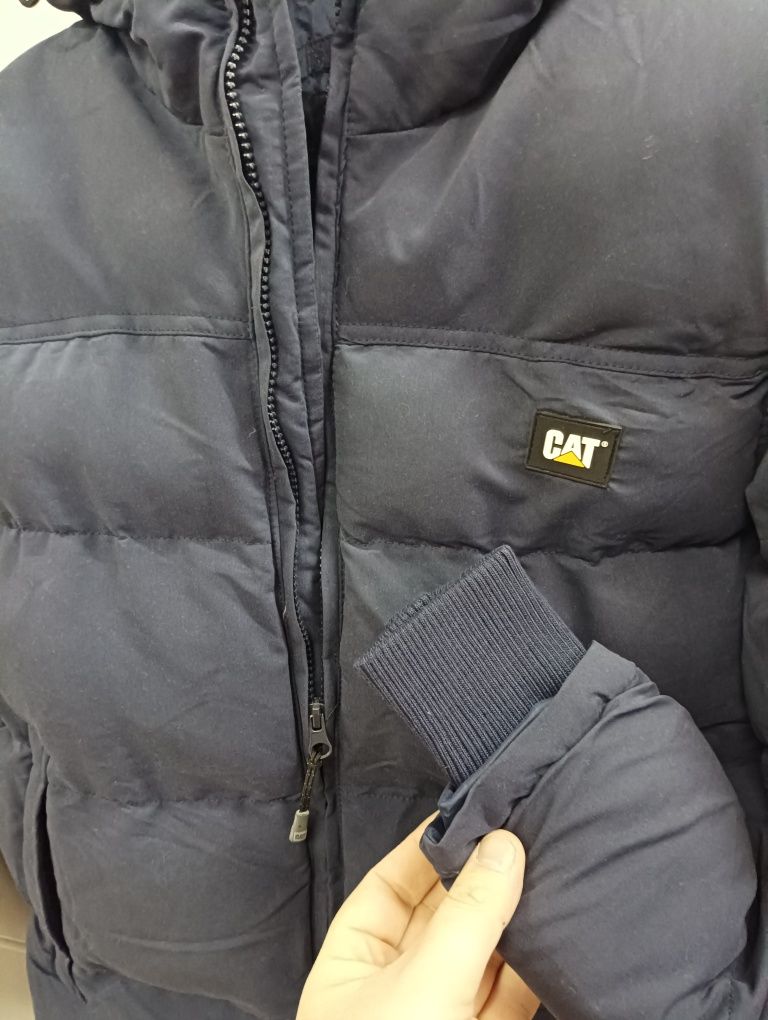 Оригинално зимно яке CATERPILLAR S ново мъжко дебело CAT
