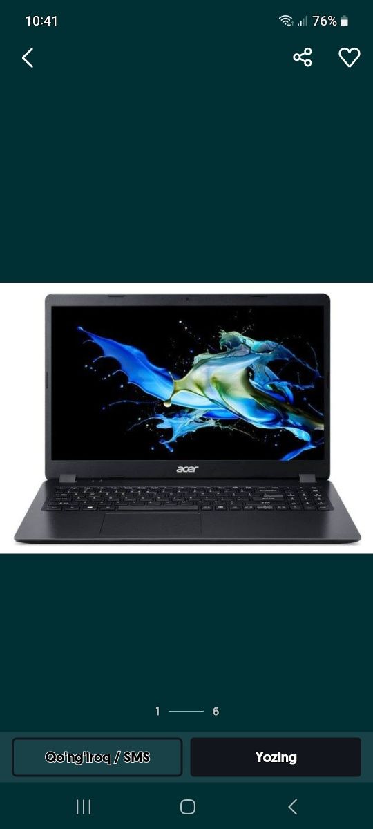 Noutbook Acer 2016