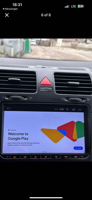 Мултимедия 9 инча за Голф 5 ПАСАТ