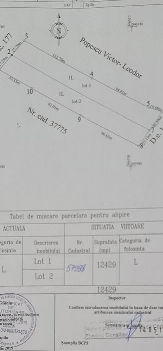 Teren intravilan cu PUZ