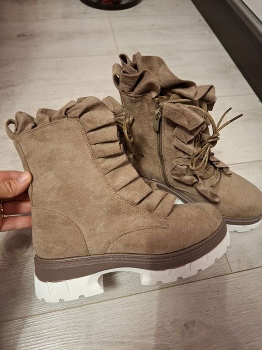 Дамски ботуши велур