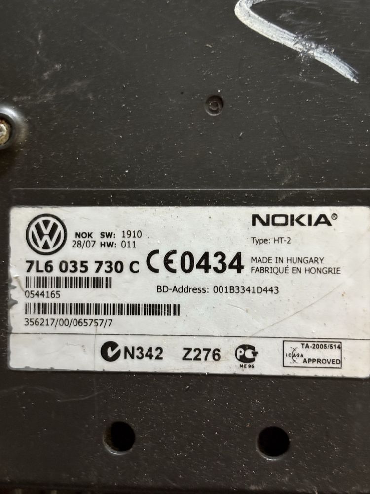 Vw touareg Bluetooth Модул Телефон