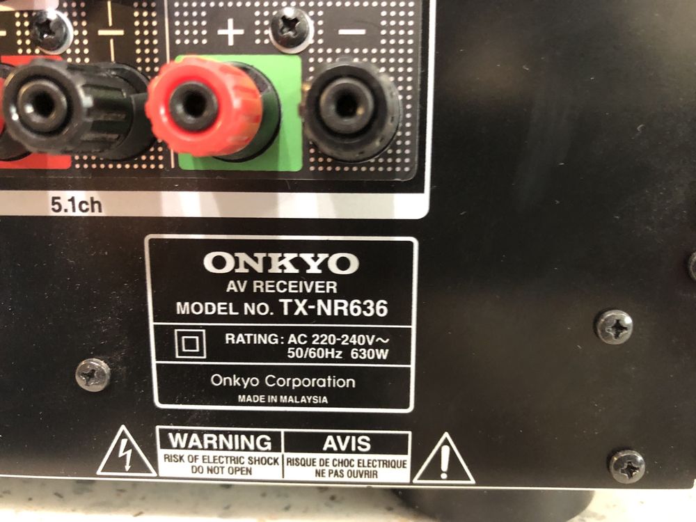 Onkyo TX-NR636 Bluetooth WI-FI