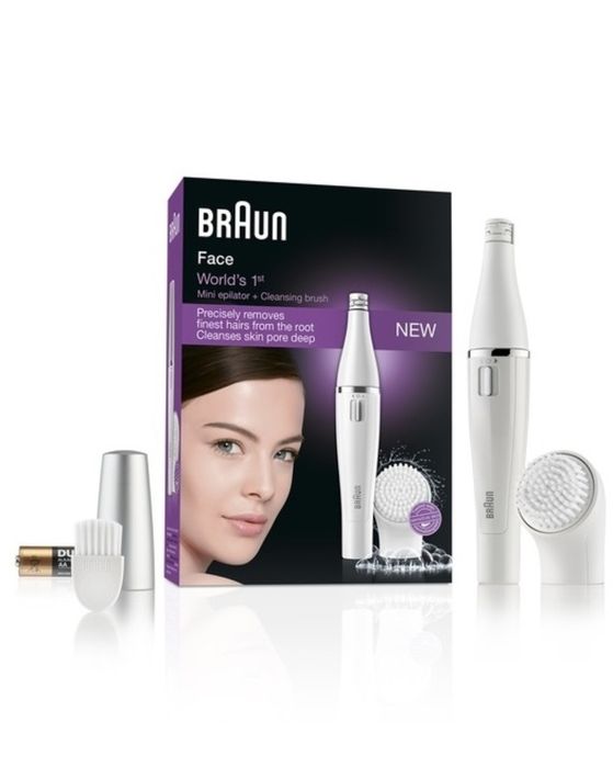 Braun Face 810 епилатор с четка за почистване на лице