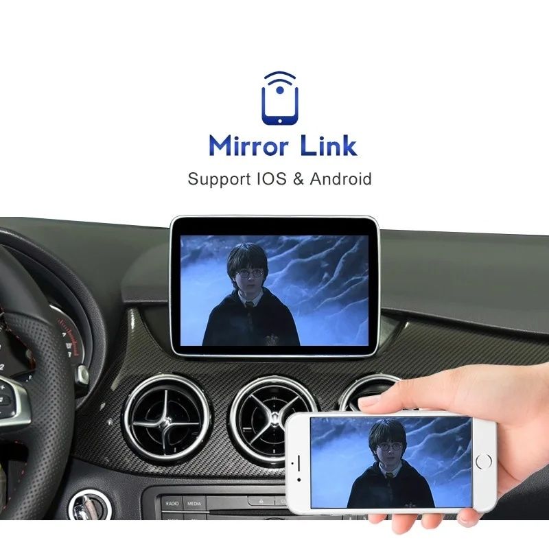 Carplay Android auto за Mercedes W212 W204 W218 W166 NTG 4.5 [4.0,5.0)
