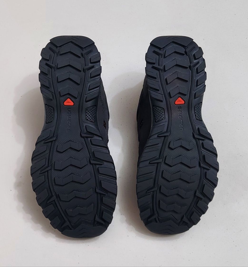 Pantofi trekking, trail SALOMON Fortaleza Gore-Tex, piele, nr. 40 EU