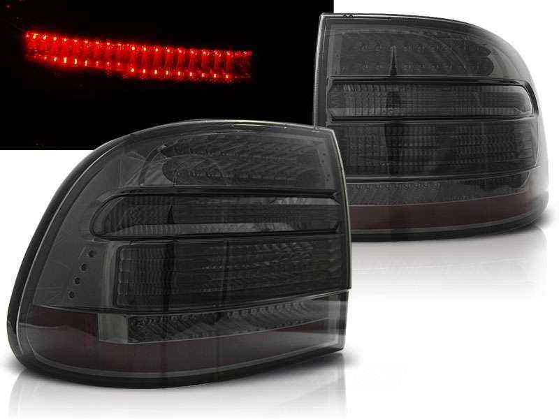 Стопове Порше Кайен 1 ЛЕД тъмни Опушени Porsche Cayenne 1 Тунинг LED