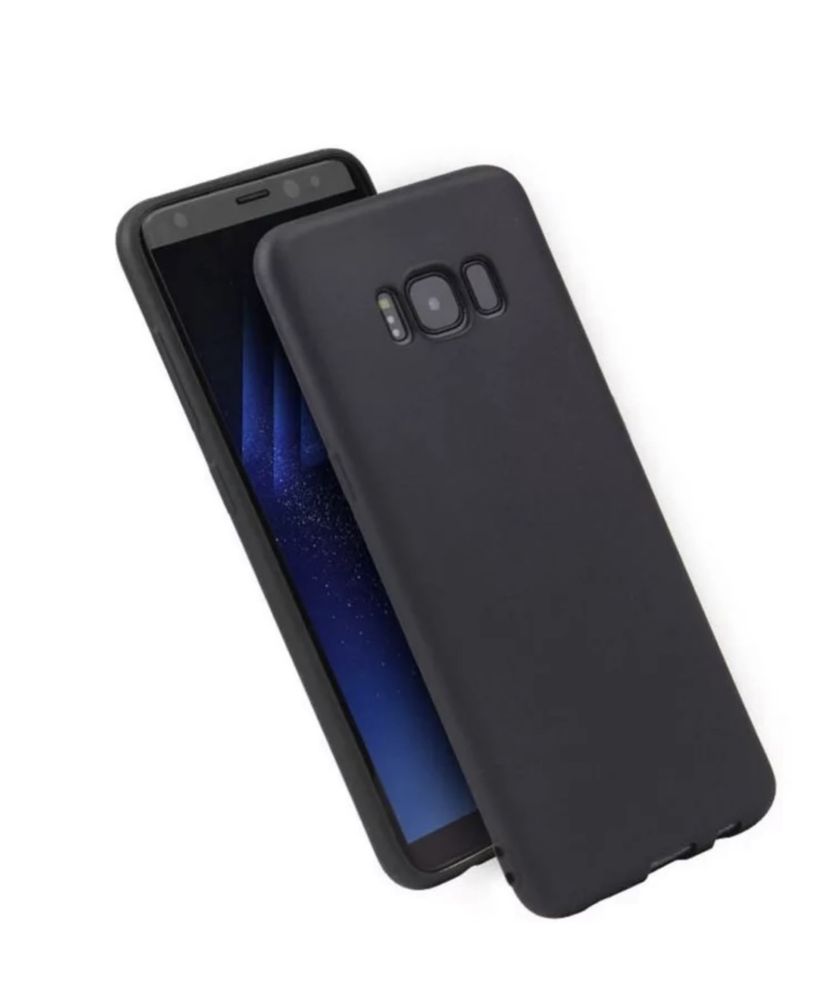 Husa Slim Silicon Interior Catifea Fina - Samsung S8 S9 Plus