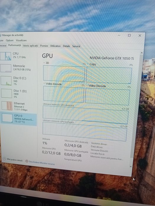 Pc i5 gtx1050ti 16 gb ram ssd+hdd