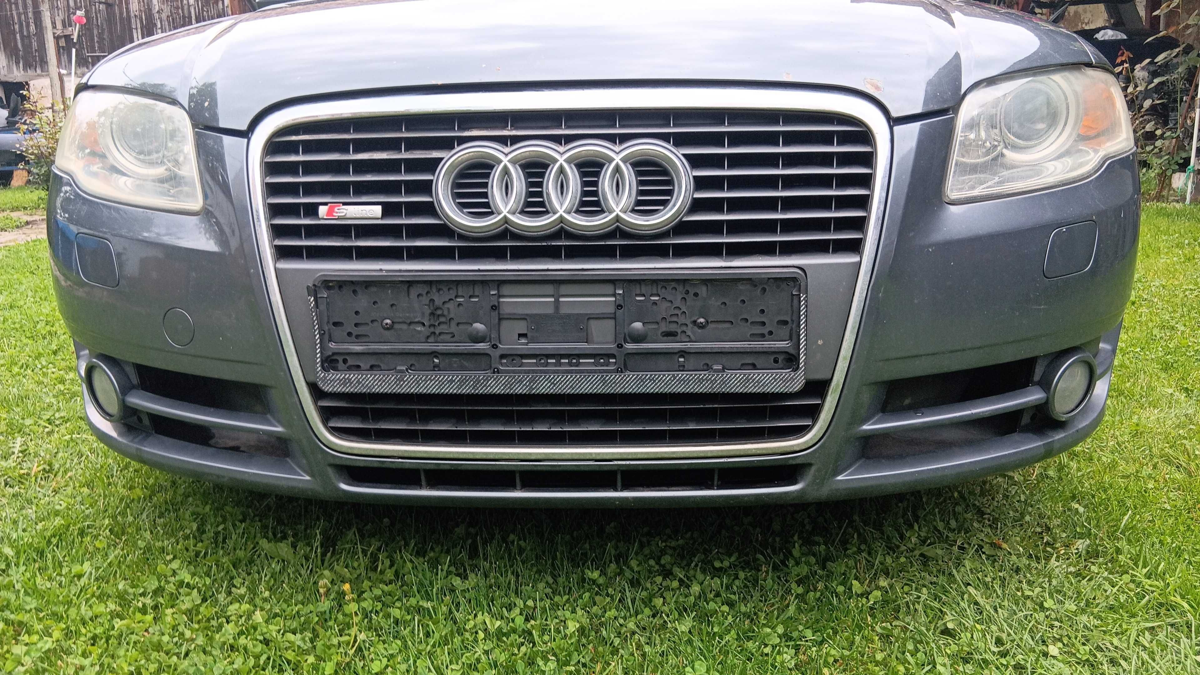 Bara fata completa audi a4 b7 S -line cu grila si proiectoare