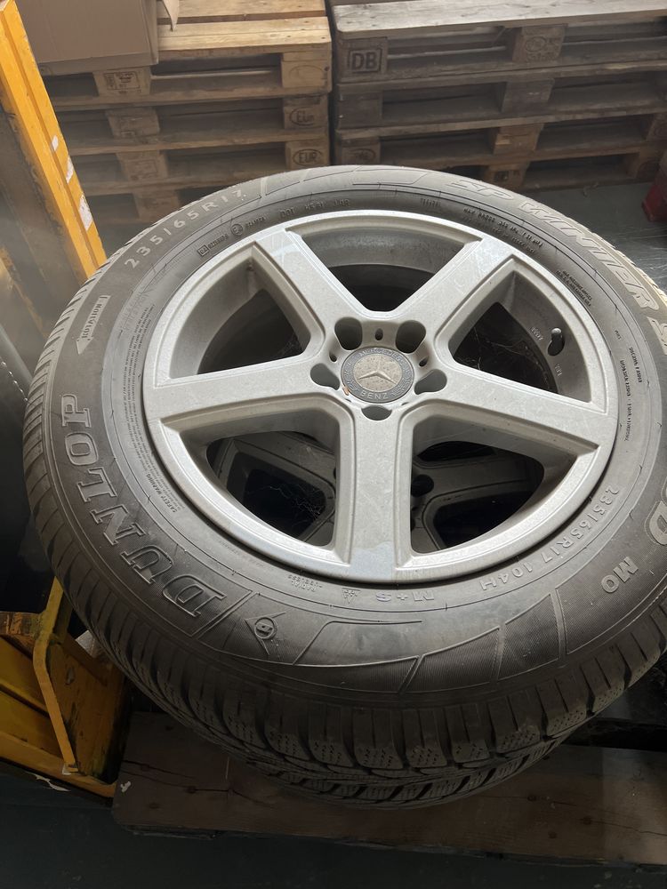 Roti cu cauciuc iarna Mercedes ML 350