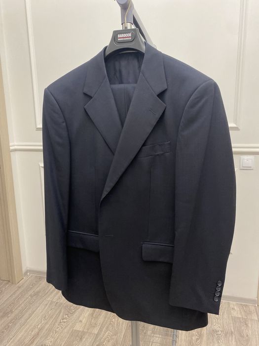 Мужской классический костюм (пиджак и брюки) премиального бренда