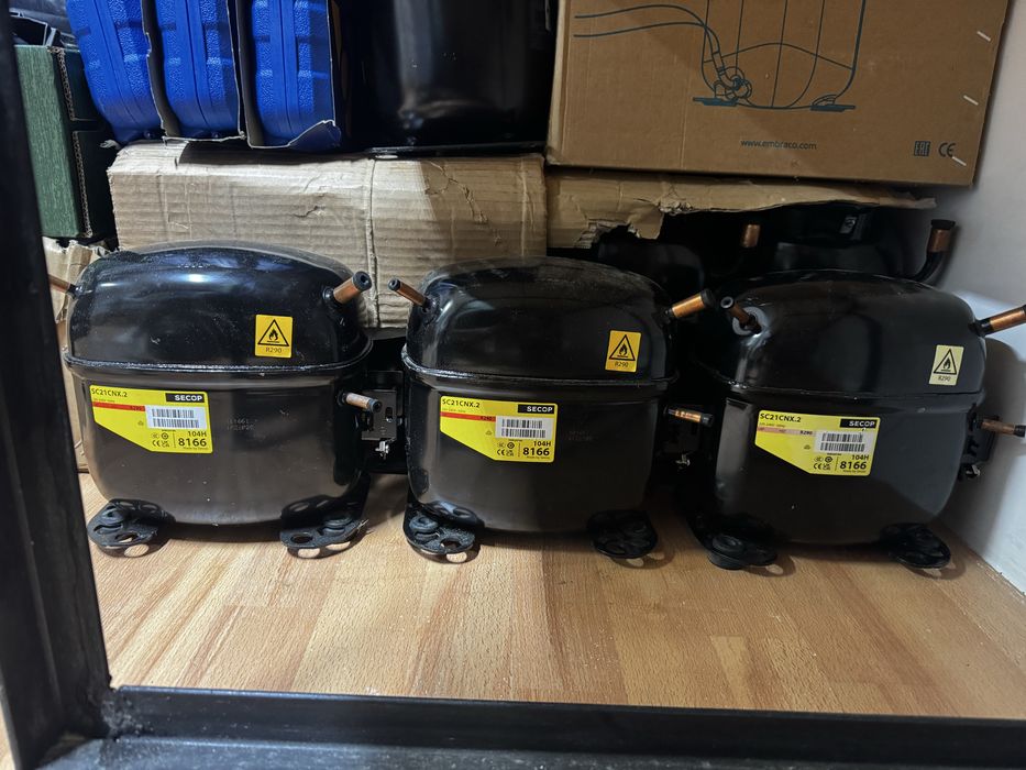 Motor compresor secop sc21cnx.2 orice model freon r290 vitrina frigori