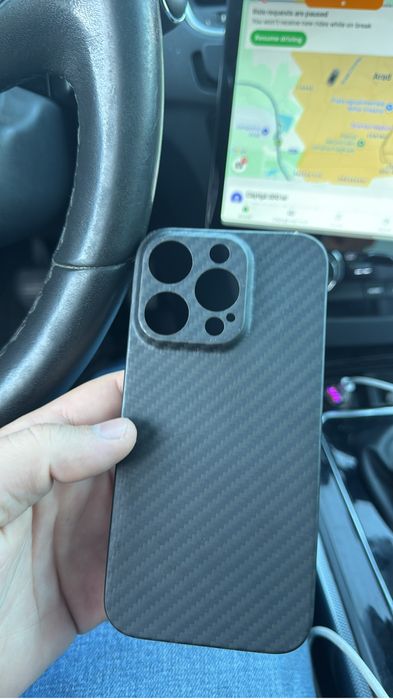 Husa kevlar/carbon Iphone 14 pro