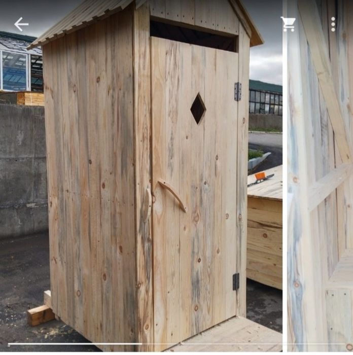 Туалет уличный дачный