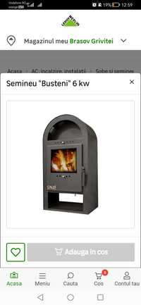 Semineu Bușteni 6KW+burlan