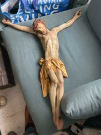 Разпятие ,дървена скулптора на Христос 18 век Барок -немска школа