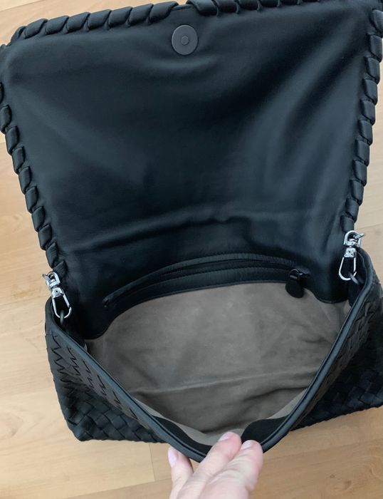 Geanta piele neagra