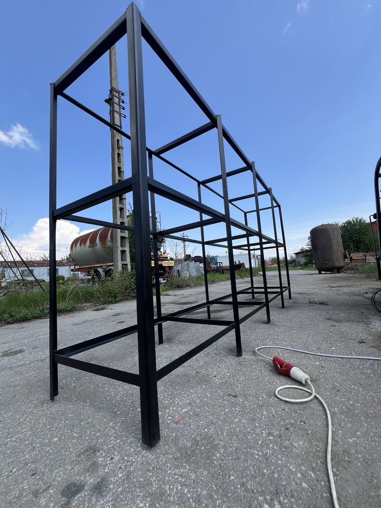 Raft, rastel, suport metalic NOU, pentru depozitare