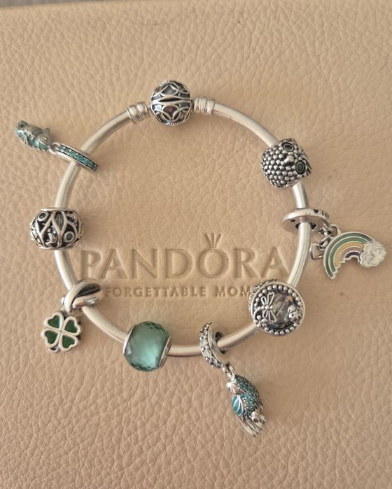 Bratara originala Pandora cu talismane