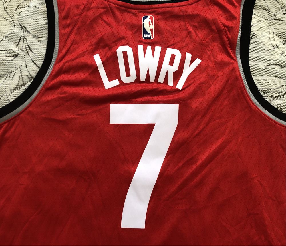 Nike NBA #7 Kyle Lowry Toronto Raptors Icon Edition Swingman Jersey