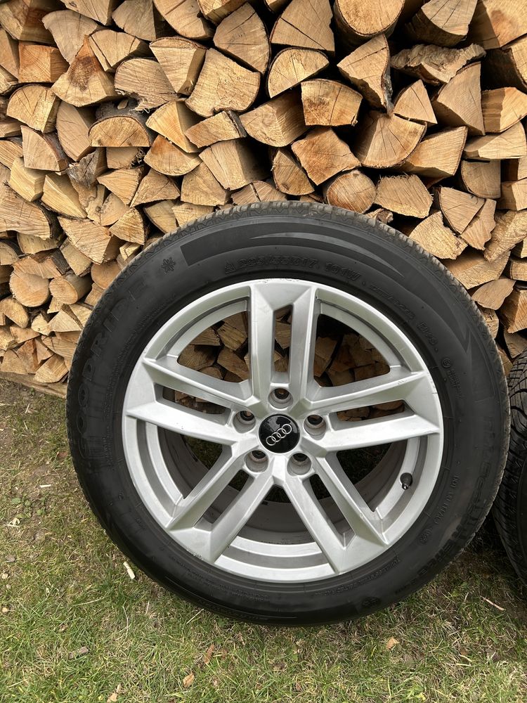 Jante audi r17 cu anvelope noi dot 2023