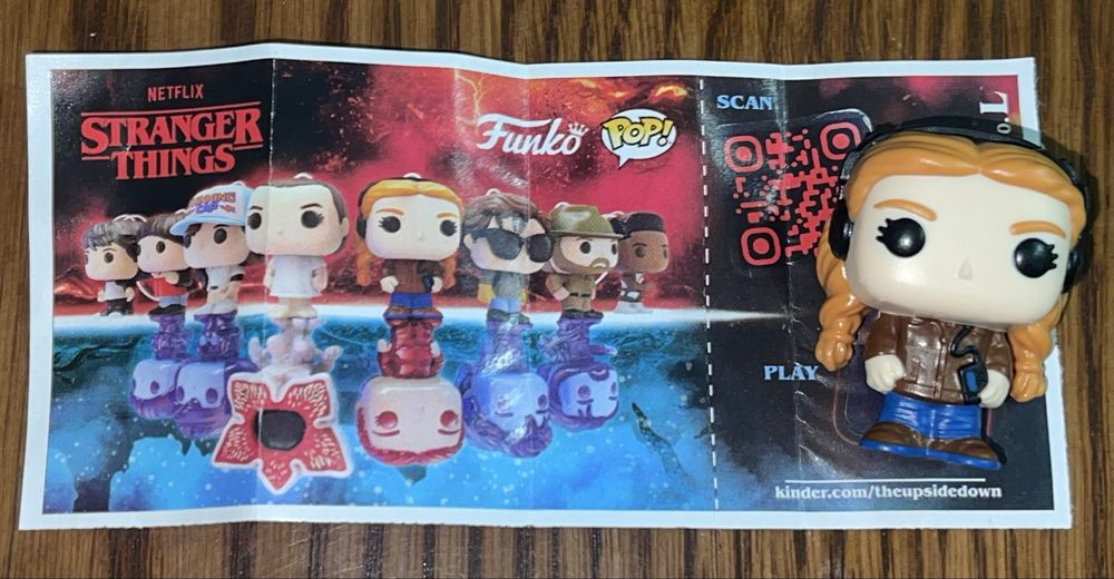 Фигурка Funko Pop из Stranger Things (Kinder Surprise, коллекция)