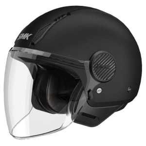 Скутер мото  каска SMK LAMINAR GLOSS BLACK  ,вентилациия ,топ цена