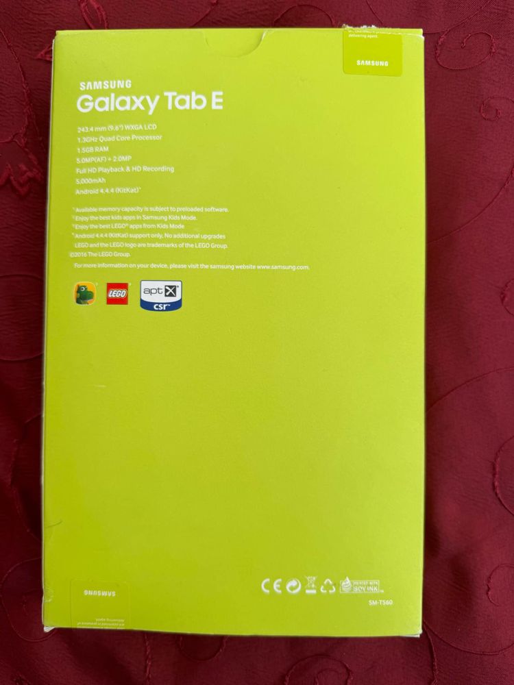 Samsung Galaxy Tab E 9.6