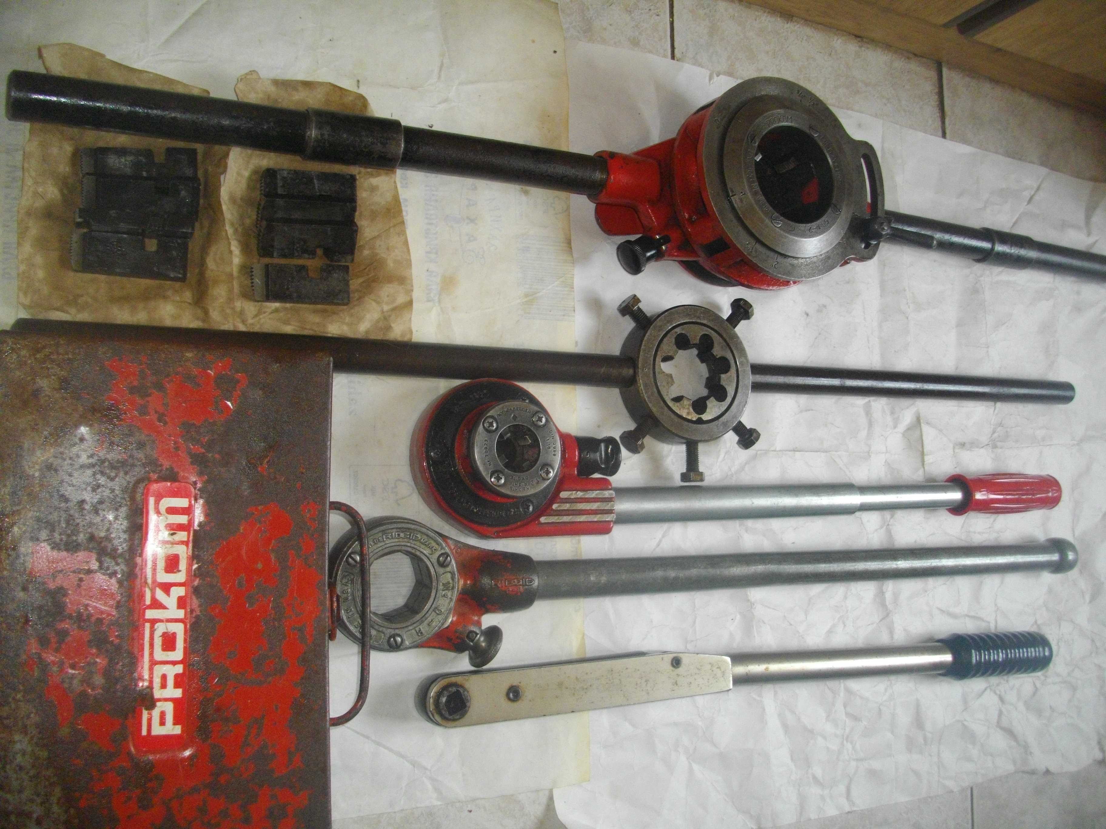 Винтонарезка Плашка Rothenberger RIDGID PROKOM 2" Динамометричен Ключ