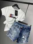 dsquared дамски къси дънки