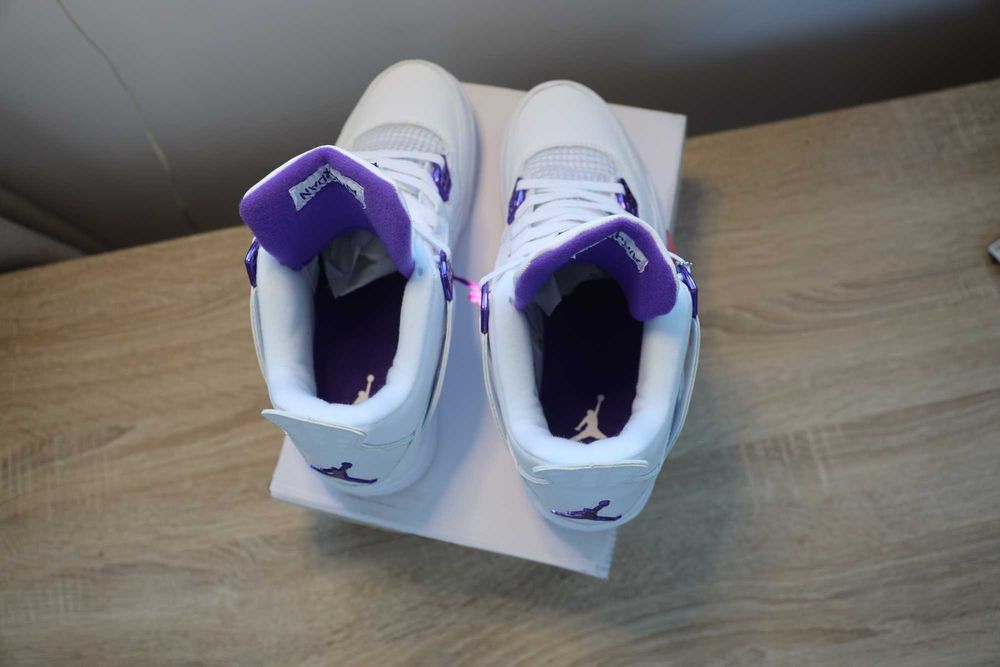 Jordan 4 Purple Metallic 40 41 42 43 44