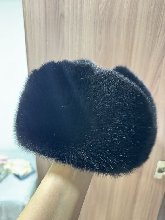 Ушанка натуралка состояние нового