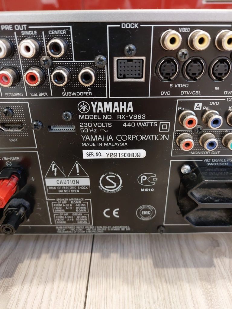 Vand Receiver Yamaha RX-V863