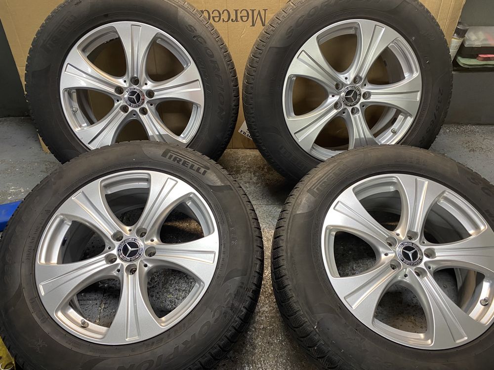 Jante roti iarna R18 Mercedes GLC W253 jante OE anv 235/65R18 Pirelli