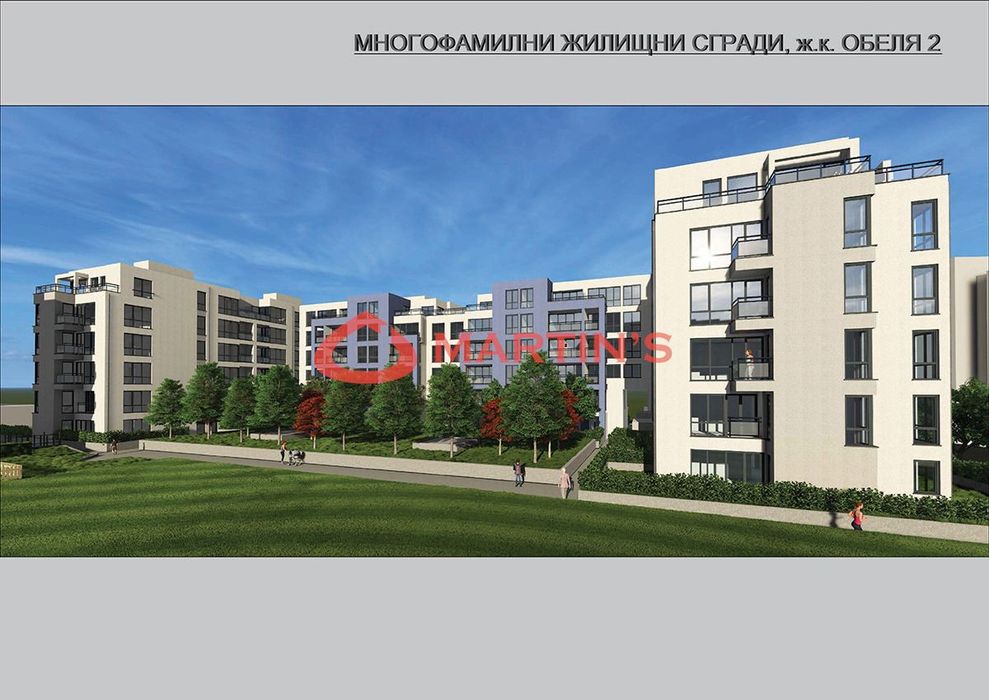 2-стаен в София-Обеля 2 площ 5525 цена 105000