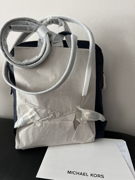 Rucsac dama Michael Kors bleumarin