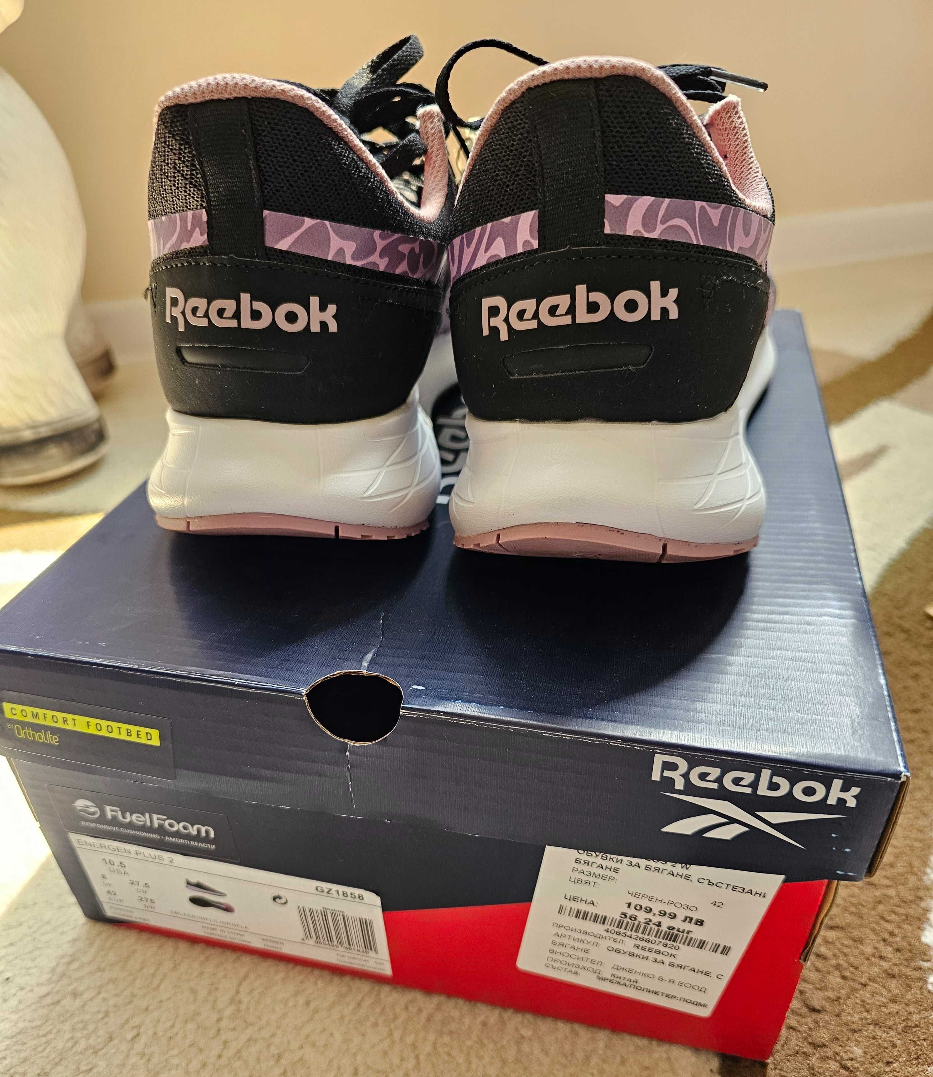 Дамски маратонки Reebok, рр 42 - като нови!