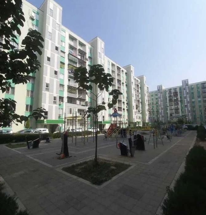 Современная 1-комнатная квартира в ЖК “Green Park” — посуточно