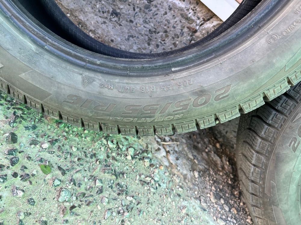 Продаютя шины зимние 205/55 r16