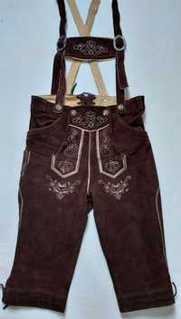 Lederhosen marime 46 pantaloni bavarezi tirolezi
