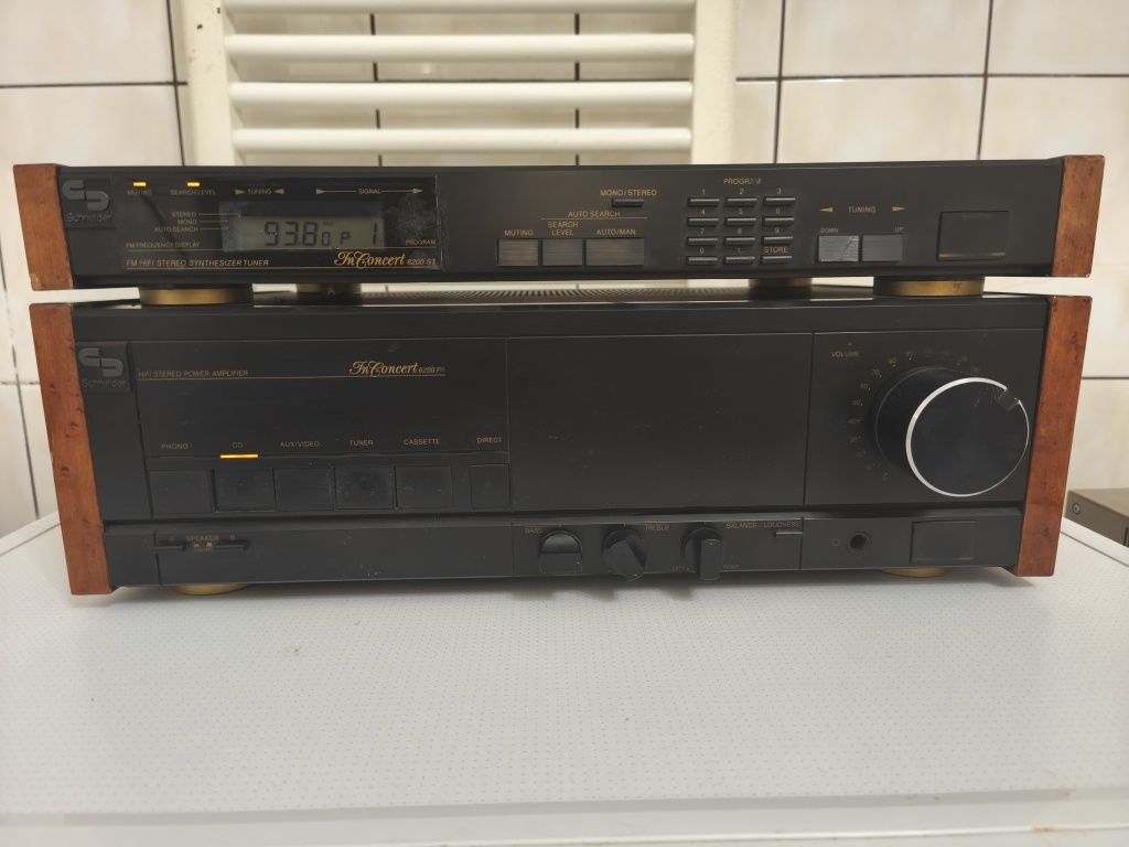 Amplificator Schneider 6200 PA + Tuner 6200 ST